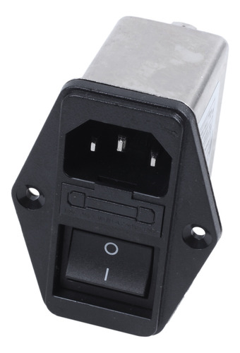 2 Terminales De Soldadura Con Filtro Emi Iec 320 C14 E Inter