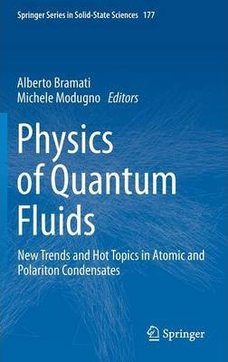 Libro Physics Of Quantum Fluids : New Trends And Hot Topi...