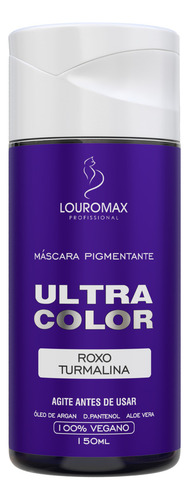  Máscara Pigmentante Ultra Color 150ml - Escolha A Cor! Tom Roxo Turmalina