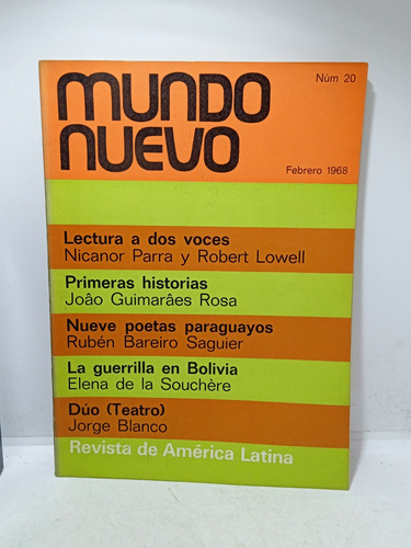 Mundo Nuevo - Revista De América Latina - Lectura - 1968