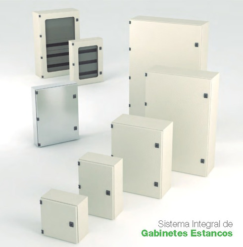 Gabinete Estanco Metalico 30cm X 45cm X 15cm S9000 Genrod