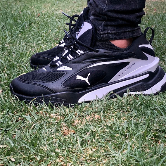 Tenis Puma Rsx Negros | MercadoLibre 📦