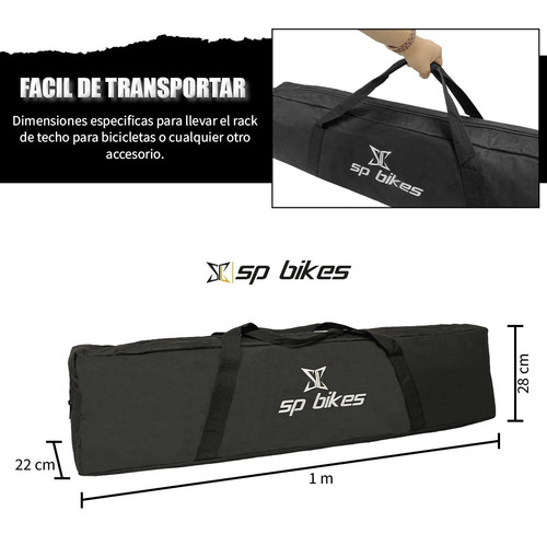 Rack Portabicicletas De Ventosas Succión Para 2 Bicicletas