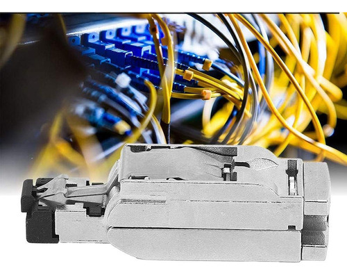 Conector Ethernet Conector De Cable De Red Plata Estable 4