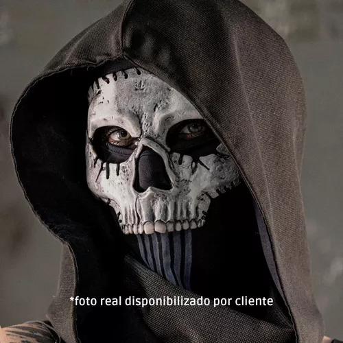 Máscara Ghost Call Of Duty Mw2 Caveira Com Touca Balaclava - Corre Que Ta  Baratinho