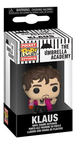 Llavero De Klaus / The Umbrella Academy - Incluye Caja Funko