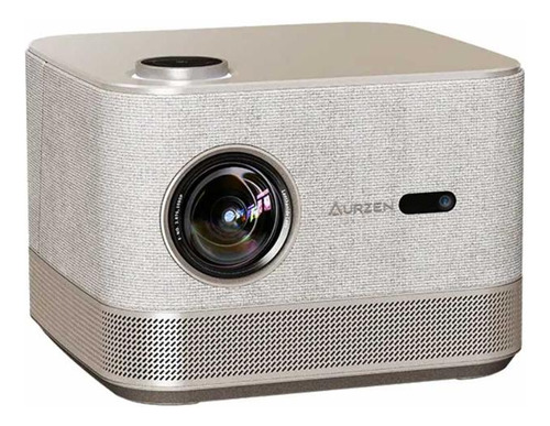 Projetor Aurzen Boom 3 Dourado Wifi Bluetooth Falantes 36w