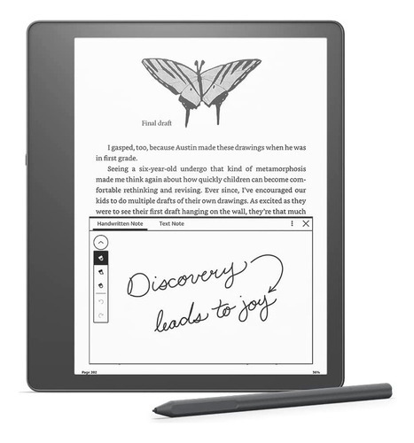 E-Reader Amazon Kindle 16GB preto com tela de 6" 167ppp