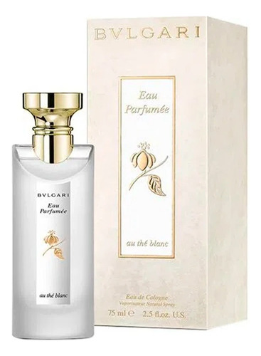 Bvlgari Eau Parfumée Au Thé Blanc Eau De Cologne Perfume 75 ml