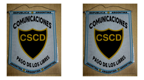 Banderin Chico 13cm Comunicaciones Paso Libres