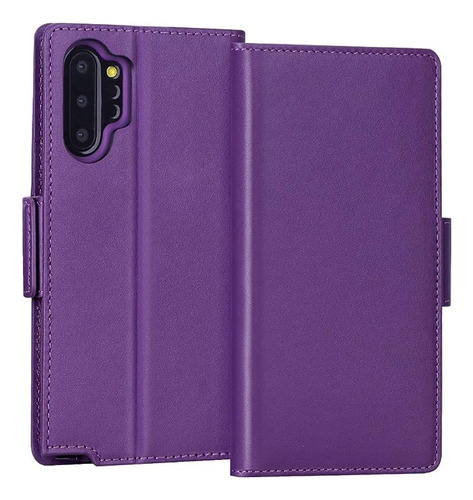 Fyy - Funda De Piel Vacuna Para Samsung Galaxy Note 10 Plus 