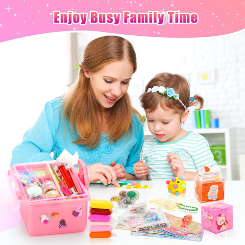 Kit De Burbujas Nano Tape Zeskuu Para Niños Con Purpurina, A