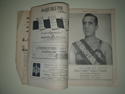 Raro Álbum Rubro-negro 1952 Ano 1 Número 1 Flamengo 1952 (Usado)