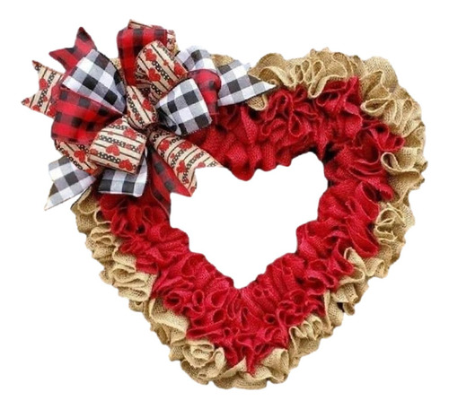 Corona Del Día De San Valentín Corona De Corazón Tipo B