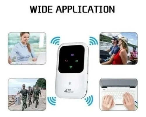 Enrutador Inalámbrico Portátil Wifi Ranura For Tarjeta Sim