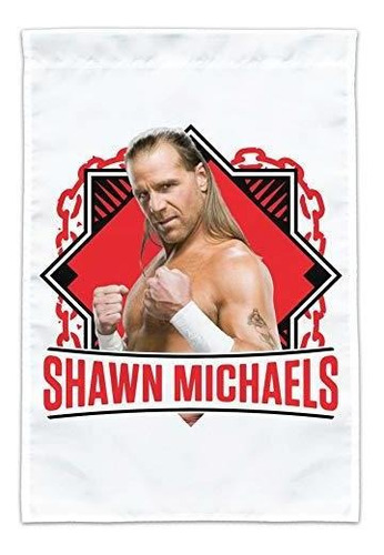 Gráficos Más Wwe Shawn Michaels Bandera Patio Jardín