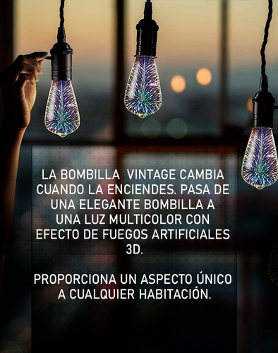 Imagen 2 de 5 de Foco Led 3d Mazorca 3.5 W Base E27 127 V- Aksi 122231