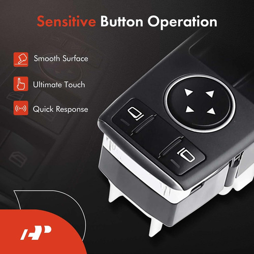 Interruptor De Elevalunas Electrico A-premium Master Comp...