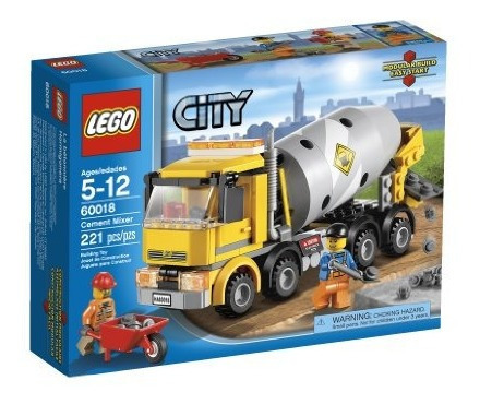 Lego City Cemento Mezclador