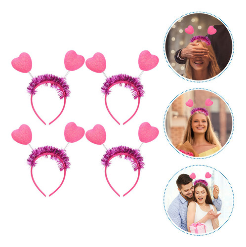 Diadema En Forma De Corazón De San Valentín, Diadema Love Di