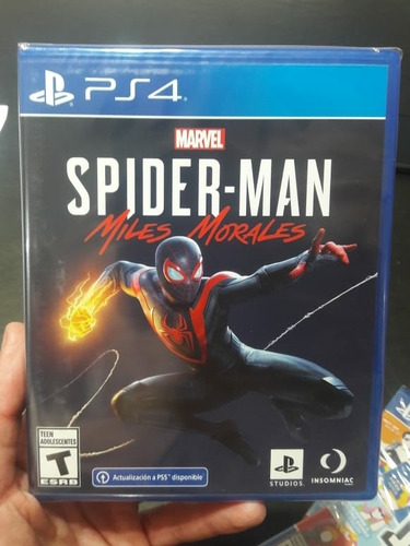 Imagen 2 de 4 de Spiderman Miles Morales Ps4 Juego Original Fisico Sevengamer