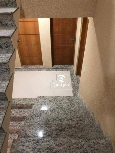 Cobertura Com 2 Dormitórios À Venda, 58 M² Por R$ 275.000,00 - Jardim Utinga - Santo André/sp - Co11761