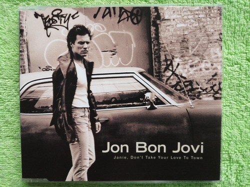 Eam Cd Single Jon Bon Jovi Janie Don't Take Your Love To Tow