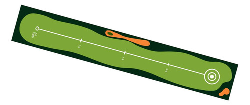Golf Putt Mat Putter Putter Ligero Putting Herramienta De