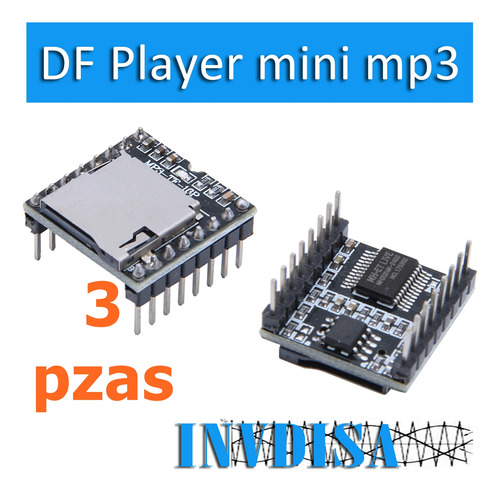 Módulo Dfplayer Mini Mp3 Para Arduino (Usado)