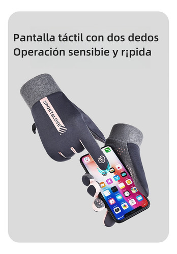 Antideslizante, Mantente Caliente Guantes De Pantalla Táctil