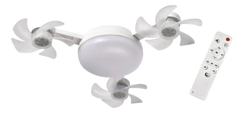 Ventilador De Techo Con Ventilador De 3 Cabezas 45 Cm
