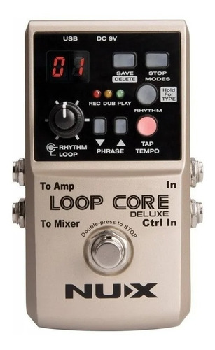 Pedal Nux Loop Core Deluxe True Bypass 