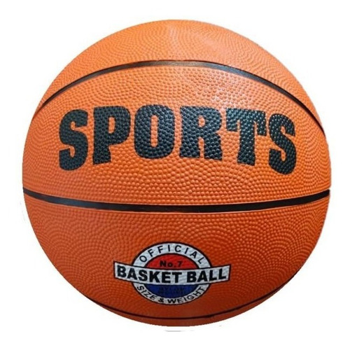 Balón Pelota Para Basketball Desinflada