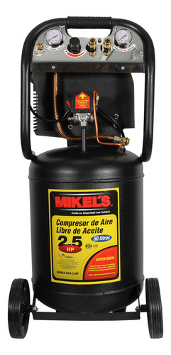 Compresor De Aire 2.5 Hp (50 Lts) Libre De Aceite