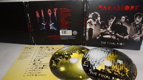 Paramore - The Final Riot! (digipack Cd + Dvd Punk Pop Fuele