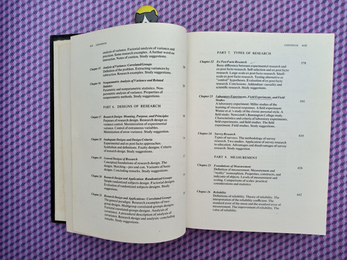 Libro: Foundations Of Behavioral Research / Fred Kerlinger (Usado)