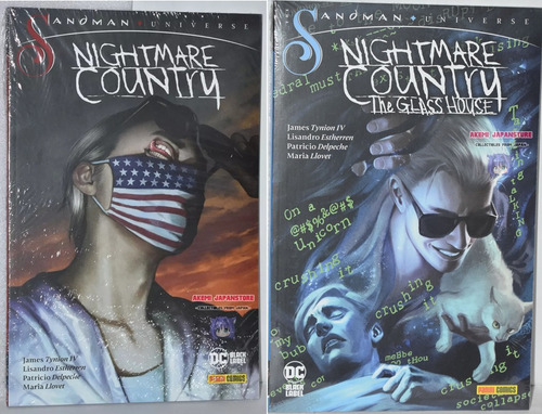 Sandman Universe Nightmare Country - Completa - Comic Panini