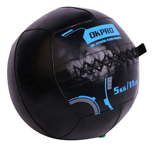 Balon Peso Pelota Medicinal 10kg Crossfit Sintético Gimnasio