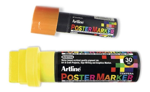 Marcador Poster Marker Artline Epp-30 Tempera 30mm