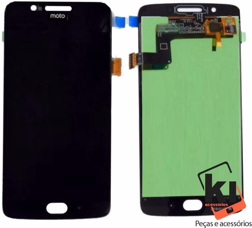 Display Frontal Tela Touch Lcd Moto G5 Xt1672 Preto