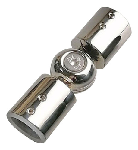 A 6 Conector De Esquina Para Barra De Cortina, 25mm Pulido