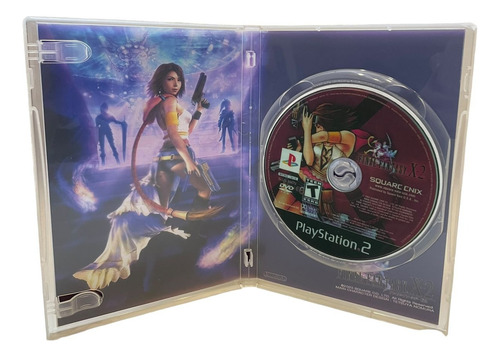 Final Fantasy X-2 Play 2 Com Capa E Pôster Ps2