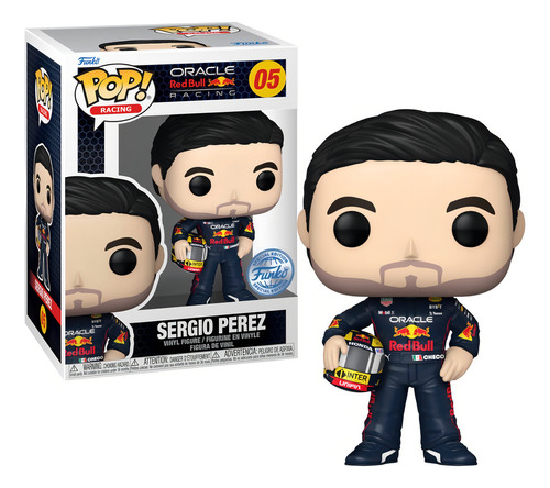 Funko Pop Sergio Perez Con Casco (40036-c)