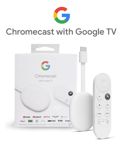 Google Chromecast 4k Google Tv 4ta Generacion Nuevo Sellado