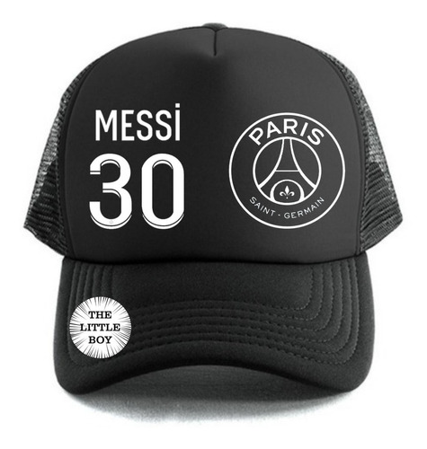 Gorra Trucker Psg Messi Para Niño