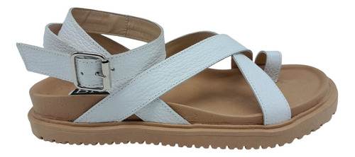 Sandalia Cuero Vacuno Base Plataforma Zapato Primavera 2444