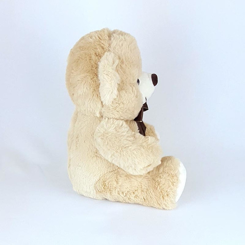 Imagem 2 de 3 de Urso De Pelúcia 27cm Bege