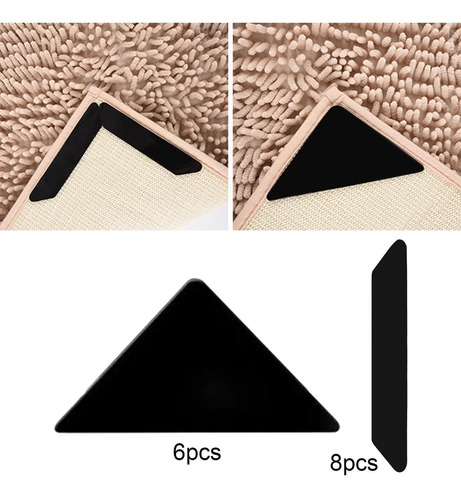 Imagen 3 de 12 de Almohadilla Adhesiva Para Alfombra Triángulo Trapezoidal