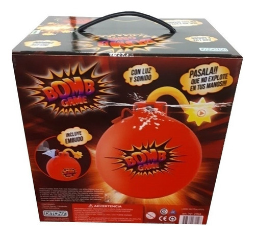 Juego Bomb Game Bomba Explosiva Luz Y Sonido Ditoys Shp