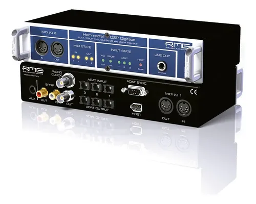 Interface De Áudio Rme Hammerfall Dsp Digiface 52 Canais | Frete